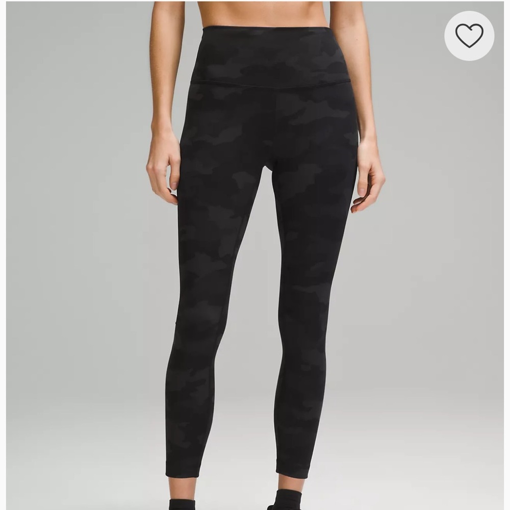 Lululemon Wunder Under High-Rise Luxtreme leggings Incognito Camo Multi Grey 16